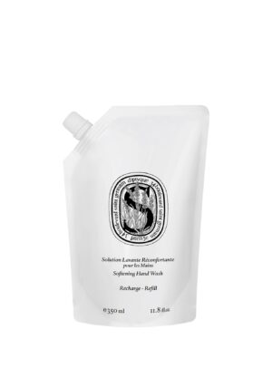 Softening Hand Wash Refill 350 ml de Diptyque en envase flexible blanco con tapón inclinado