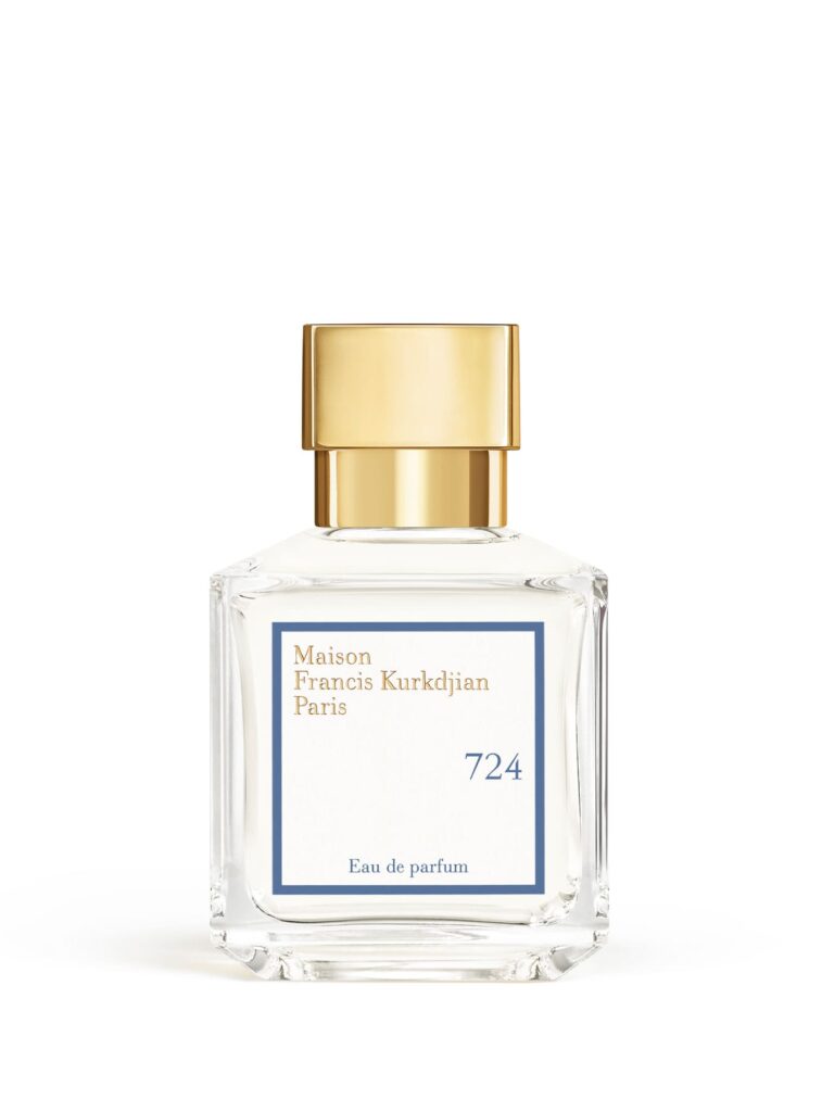 724 Eau de Parfum 70 ml de Maison Francis Kurkdjian en frasco transparente con tapón dorado en Papaduk Ibiza