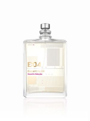 Frasco de perfume Escentric 04 de Escentric Molecules en formato 100 ml, disponible en Papaduk Ibiza.