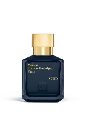 OUD Eau de Parfum 70 ml de Maison Francis Kurkdjian en frasco azul oscuro con tipografía dorada