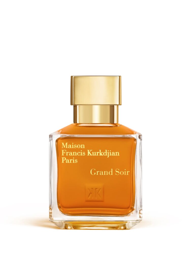 Grand Soir Eau de Parfum 70 ml by Maison Francis Kurkdjian in amber bottle with gold cap
