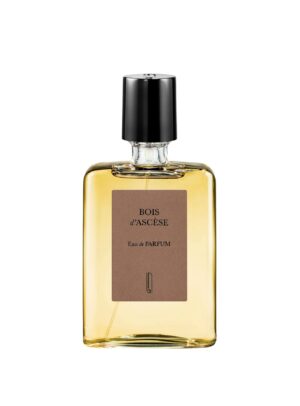 Perfume Bois d'Ascèse de Naomi Goodsir en formato de 50 ml, con frasco minimalista de líneas limpias.