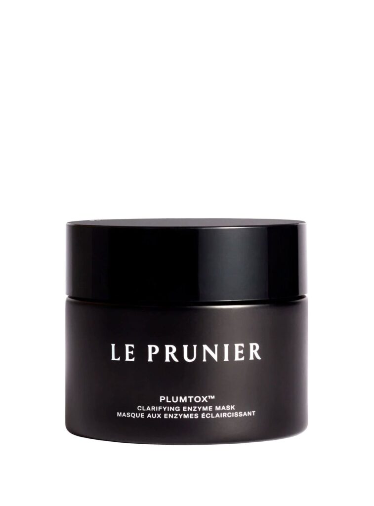 Mascarilla Le Prunier Plumtox en envase negro mate 50ml – Clarifying Enzyme Mask disponible en Papaduk Ibiza
