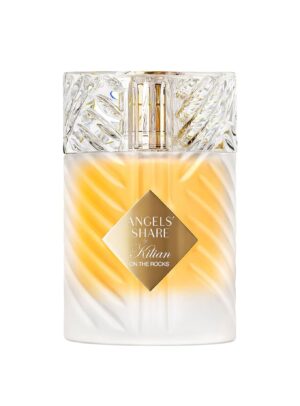 Frasco de 100ml del perfume Kilian Angels’ Share On The Rocks con tapón esculpido, Papaduk Ibiza
