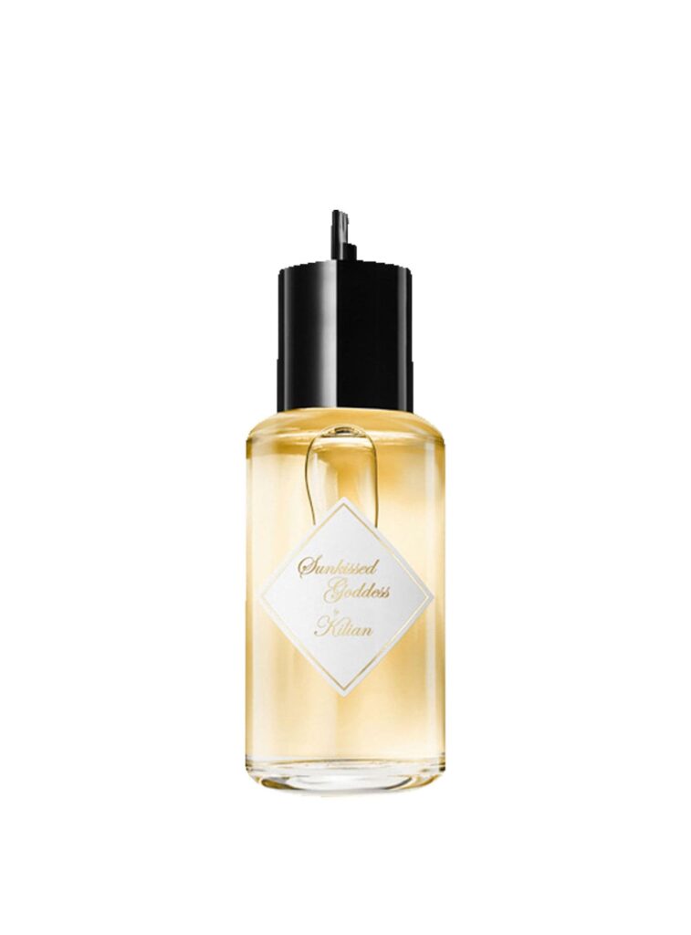 Frasco recargable del perfume Sunkissed Goddess de Kilian Paris en formato 100 ml con vaporizador abierto