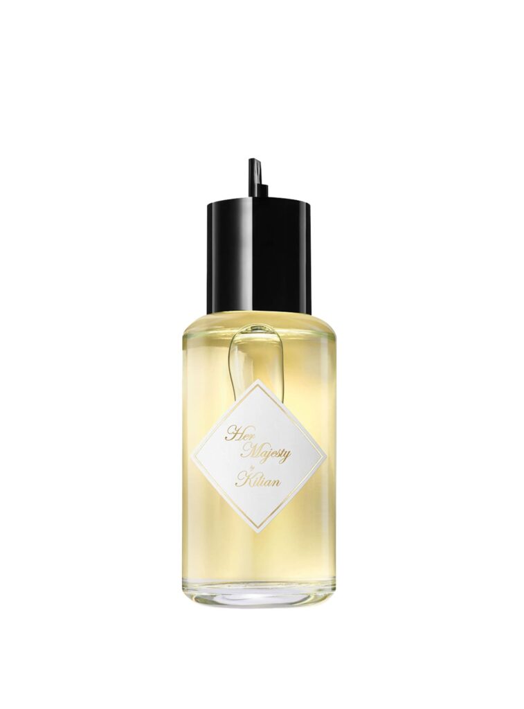 Her Majesty by Kilian 100ml refill in a transparent bottle with applicator and white label