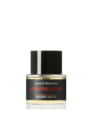 Contre-Jour de Frédéric Malle perfume en frasco de 50 ml con etiqueta negra y texto rojo