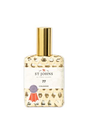 ST Johns 77 Cologne 120 ml perfume clásico caribeño fresco especiado con aire vintage masculino elegante
