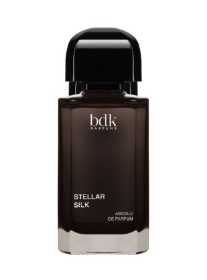 Perfume Stellar Silk de BDK Parfums 100 ml, absolu de parfum presentado en frasco marrón translúcido.