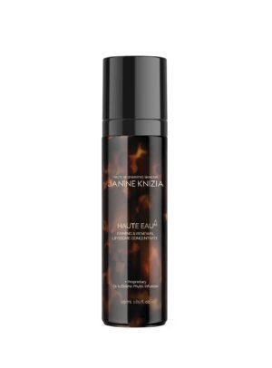 Concentrado liposomal Haute Eau AM de Janine Knizia para el cuidado facial diario. Tratamiento de alta cosmética enfocado en reafirmar, renovar y revitalizar la piel.