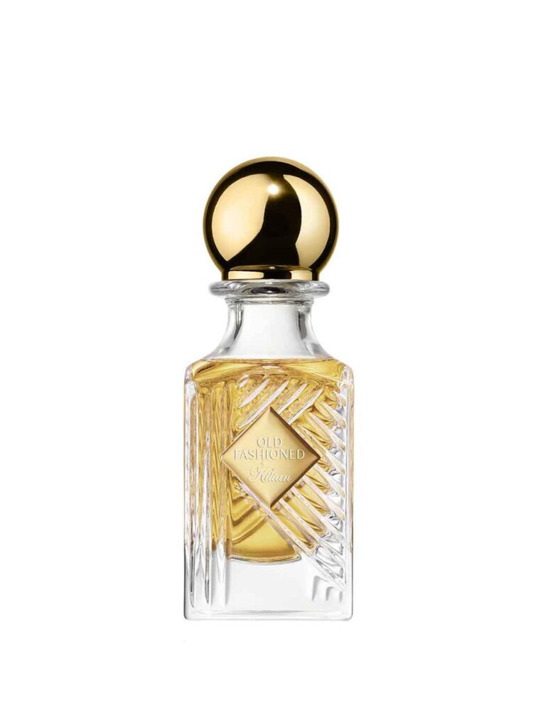 Perfume Old Fashioned de Kilian inspirado en whisky añejo presentado en frasco de cristal