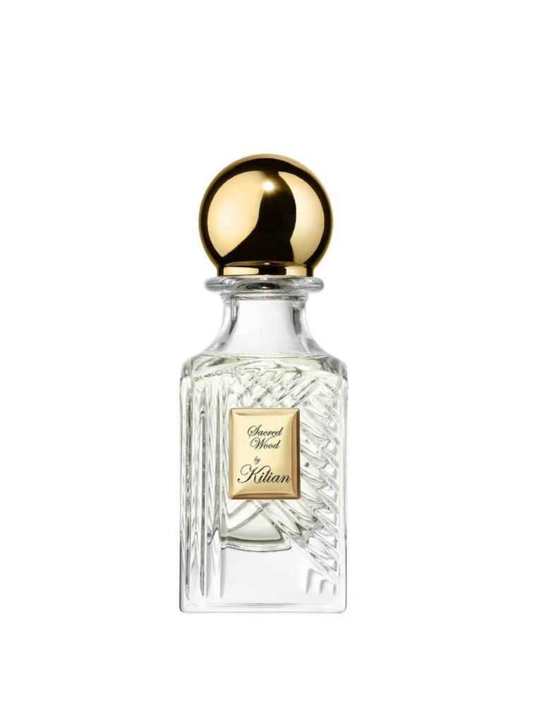 Perfume Sacred Wood de Kilian con inspiración en sándalo y maderas preciosas