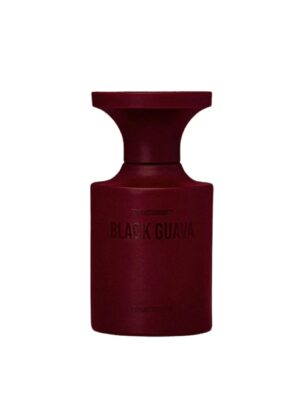 Perfume Black Guava de Borntostandout en frasco rojo
