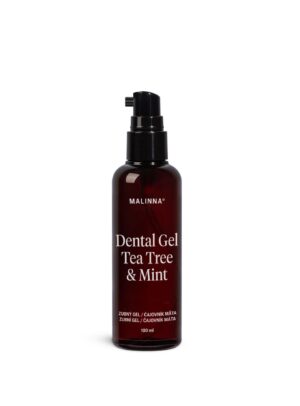 Malinna Dental Gel Tea Tree & Mint gel dental natural con árbol del té y menta 100 ml