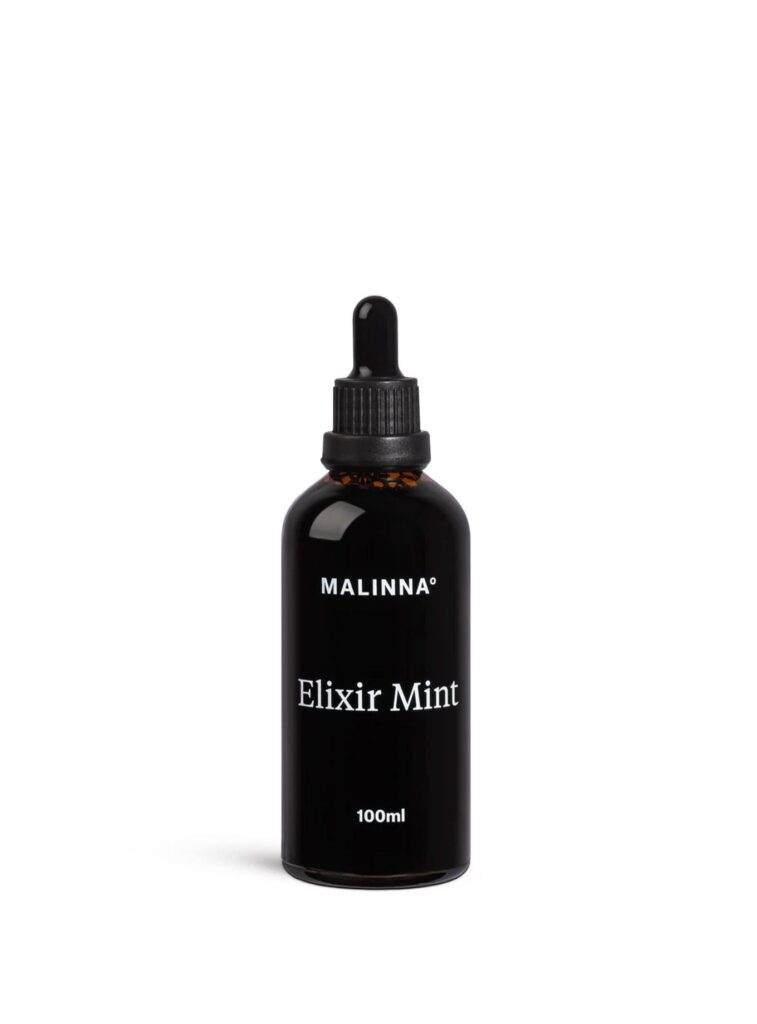 Malinna Elixir Mint suplemento líquido bioactivo con menta 100 ml