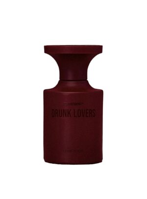 Perfume Drunk Lovers de Borntostandout en frasco rojo