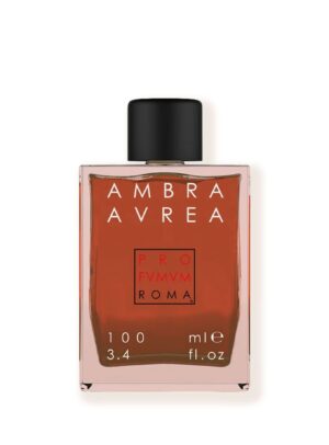 Perfume Ambra Aurea de Profumum Roma en frasco ámbar