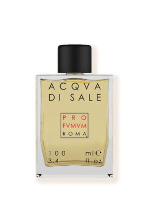 Frasco de Acqua di Sale de Profumum Roma sobre sal