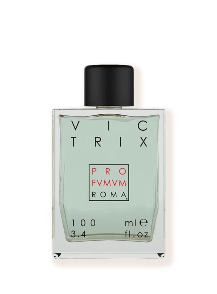 Perfume Victrix de Profumum Roma sobre fondo blanco en Papaduk Ibiza