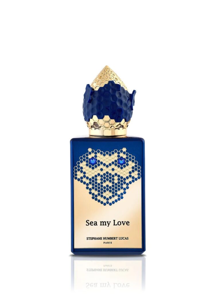 Frasco joya azul de Sea My Love Eau de Parfum 50 ml de Stéphane Humbert Lucas
